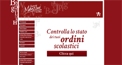 Desktop Screenshot of libreriamanzoni.com